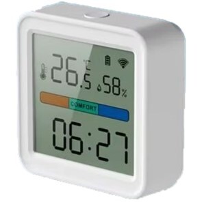 Snímač teploty vlhkosti Hodiny Tuya Smart Life Wifi LCD Teploměr
