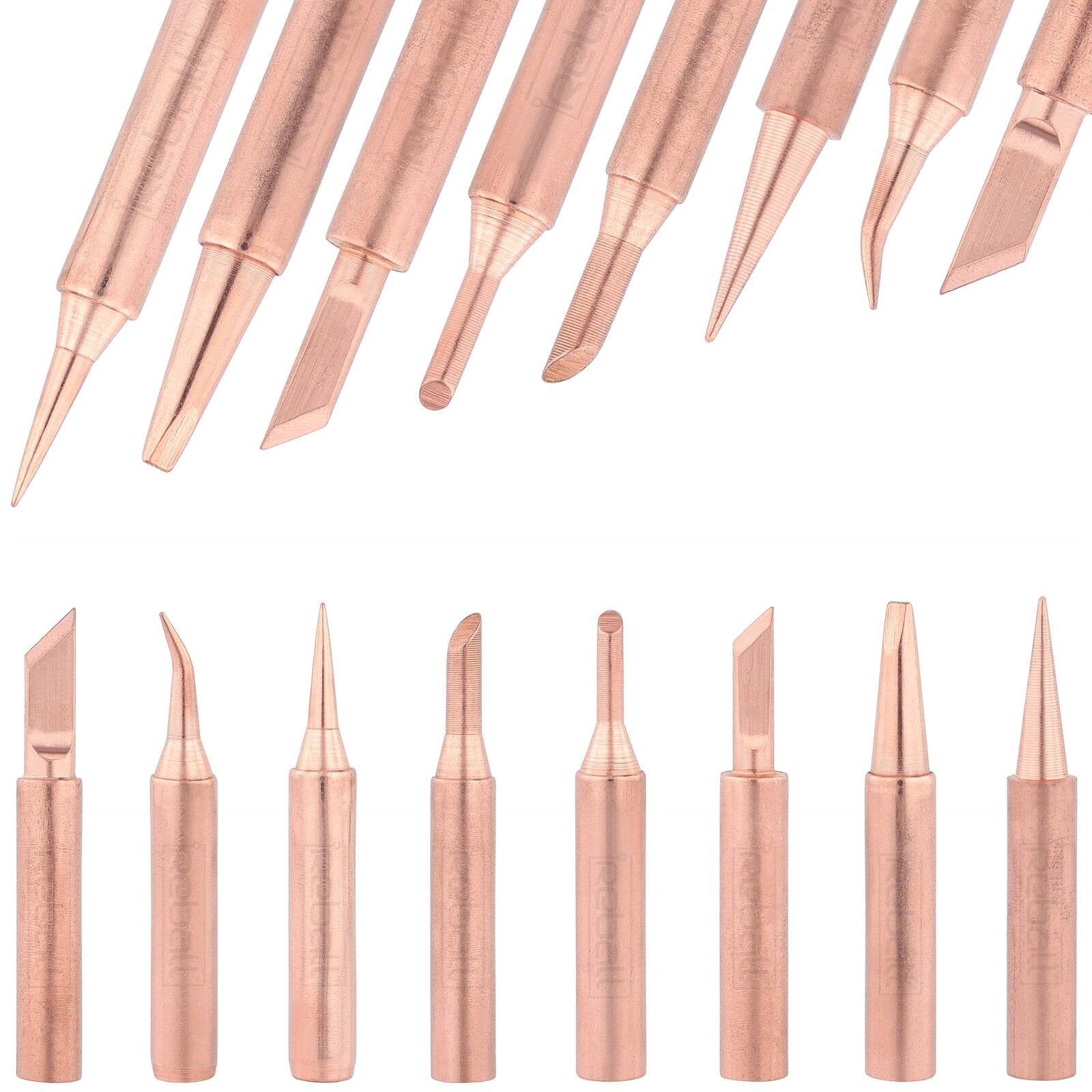 8 x Hroty Pro Přesnou Páječku 900 M Pro Pájecí Stanici Yihua Miedź