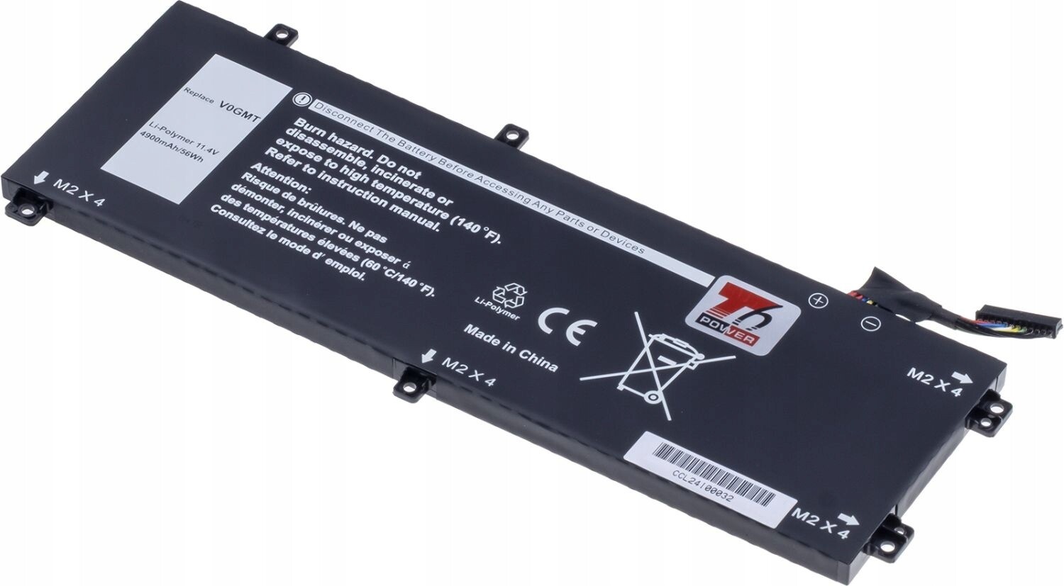 T6 Power baterie pro Dell Inspiron 15 7500