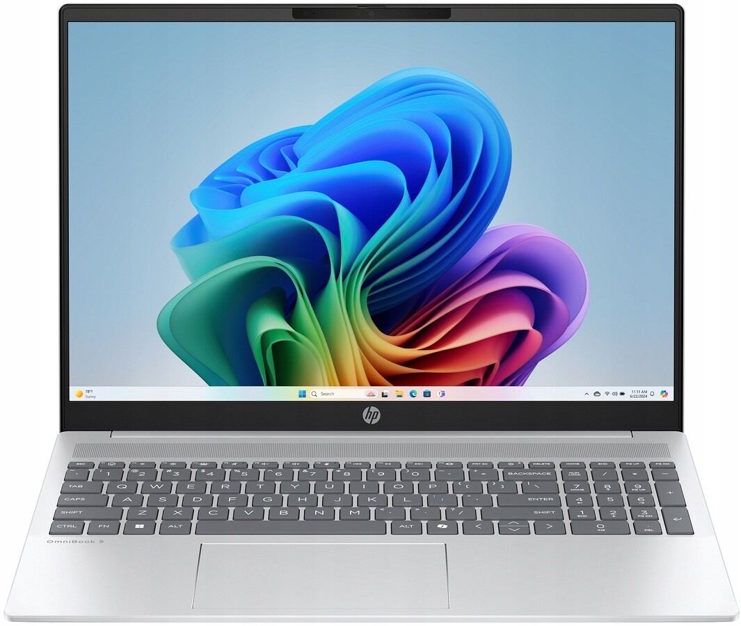 Hp OmniBook 5 16 Ai 2K 16:10 Intel Ultra 7 255U 16GB DDR5 1TB Ssd Win11