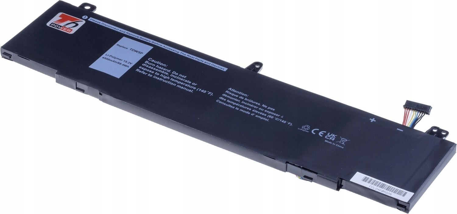 Baterie T6 Power pro Dell Alienware 13 R3