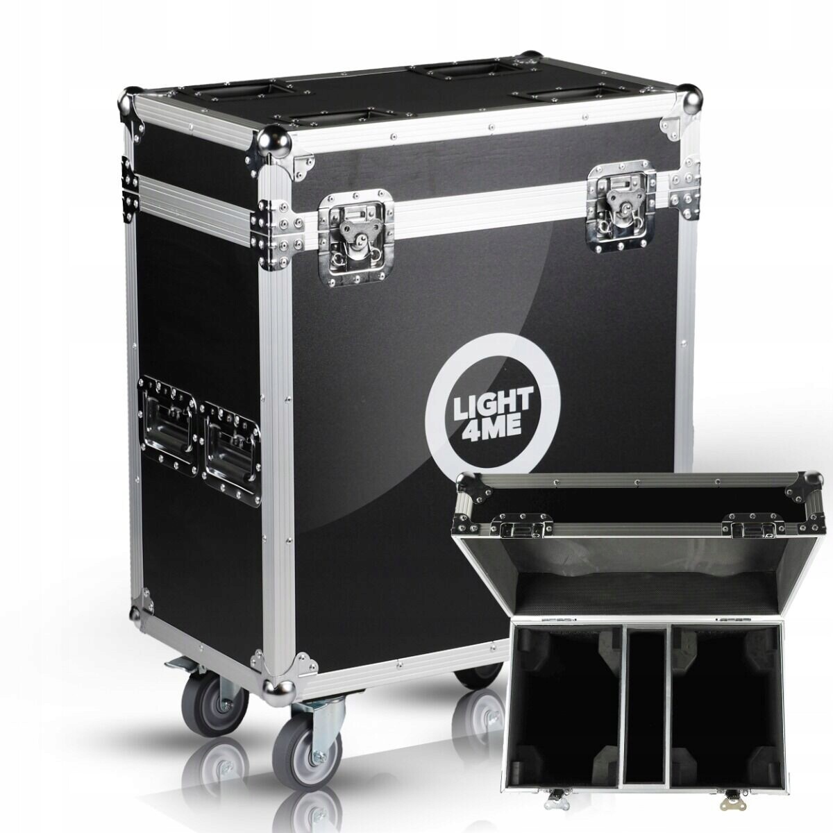 LIGHT4ME Venom Hybrid 280W Case 2IN1 přepravní box na 2 hlavy