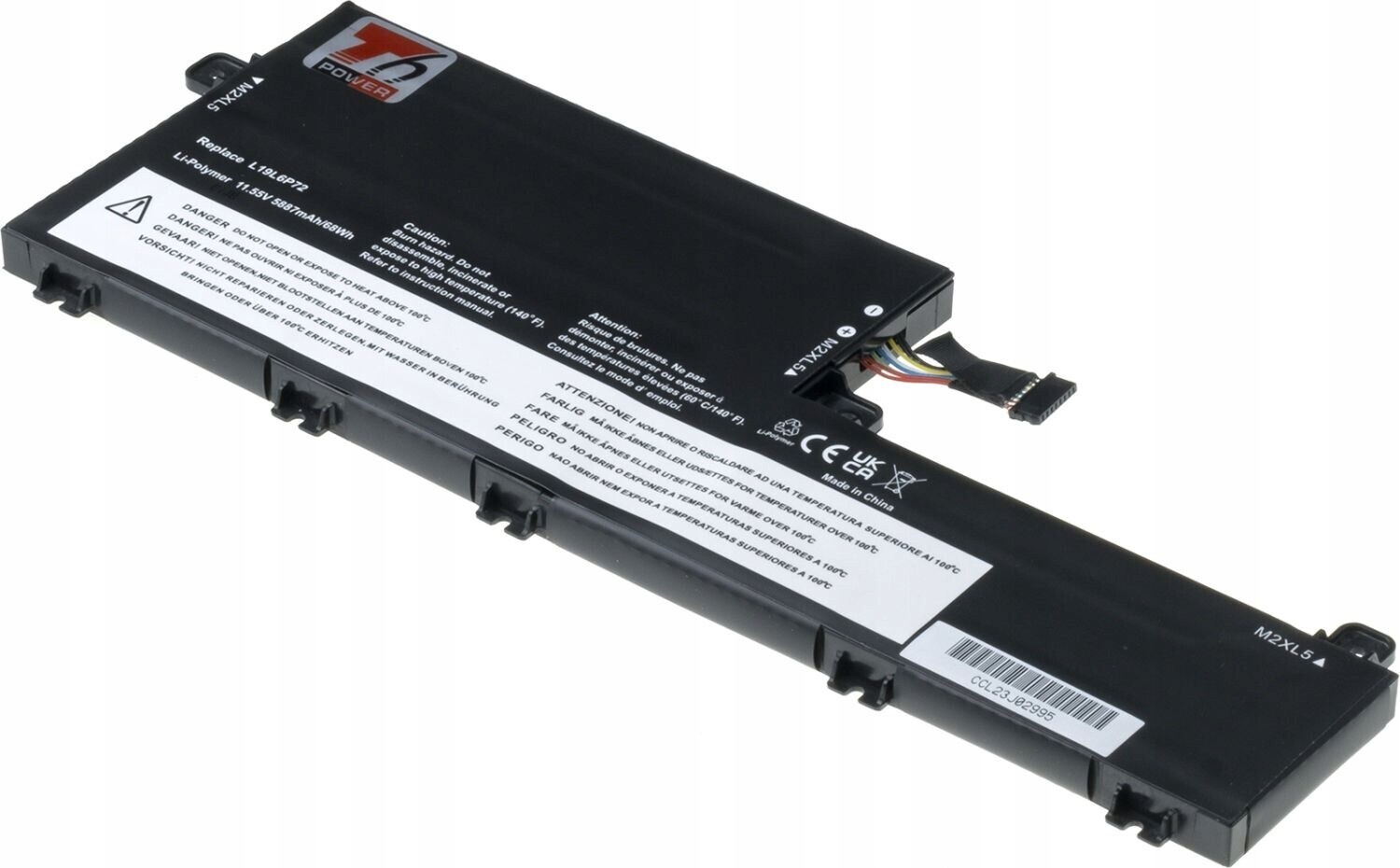 Baterie T6 Power pro Lenovo ThinkPad T15p Gen 3 21DA