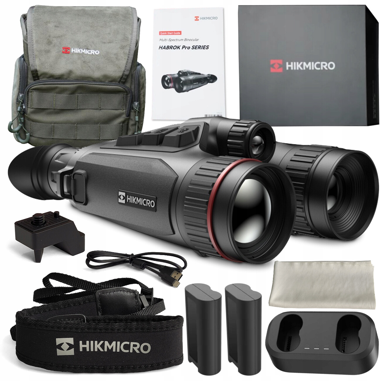 Termovizní dalekohled Hikmicro Habrok Pro HX60LS Lrf 2X Ir 850 nm 940 nm