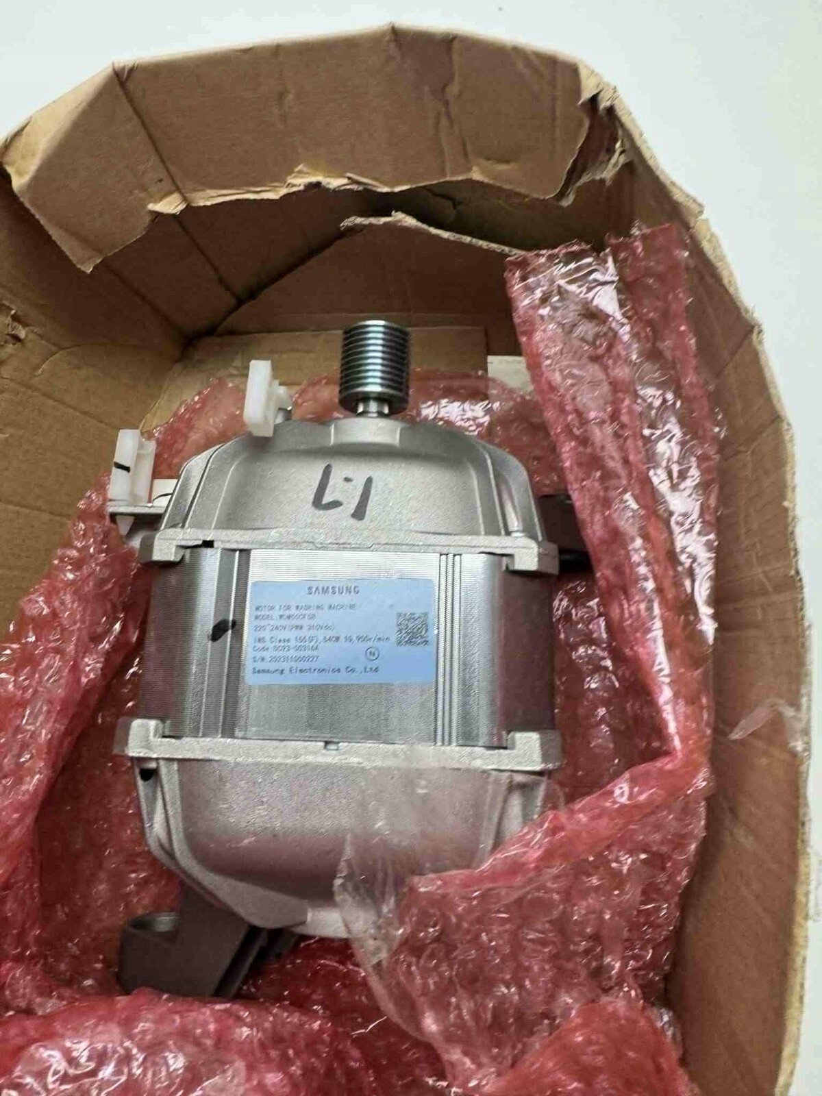 Samsung DC93-00316A pohonný motor (bezkartáčový, Bldc pro pračky sušiček