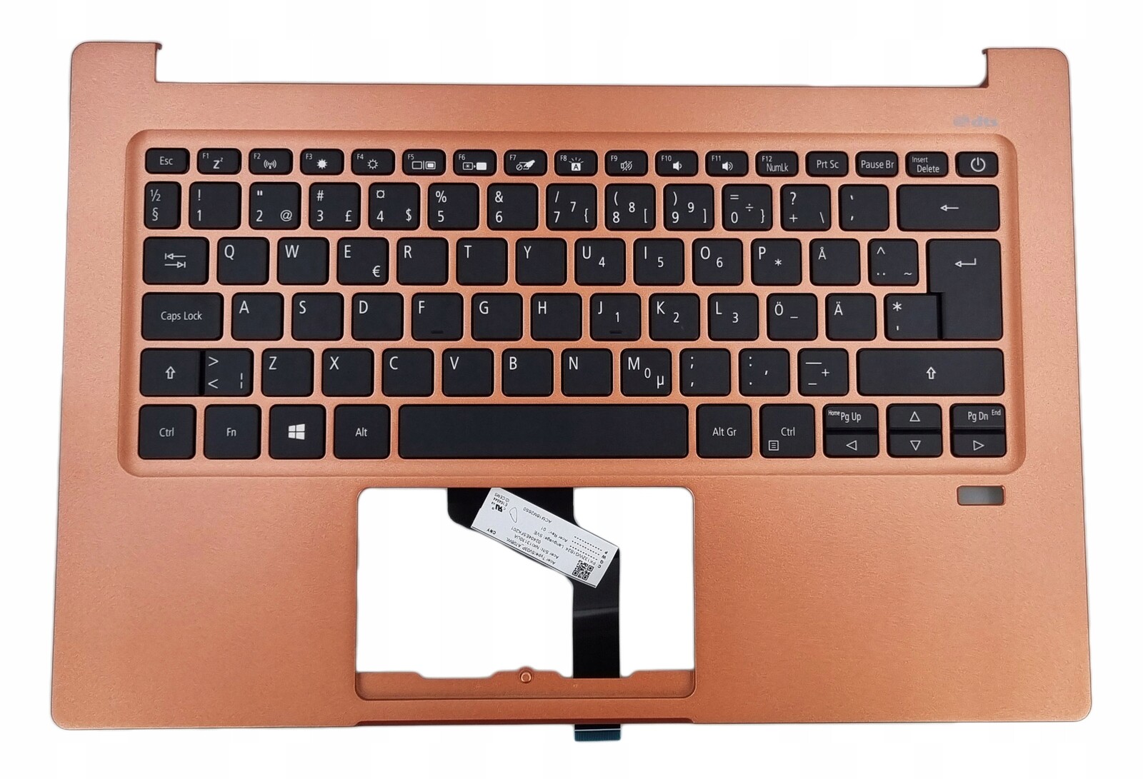 Nové Pouzdro Klávesnice Pro Notebook Acer Swift SF314-42 SF314-59 Švédská