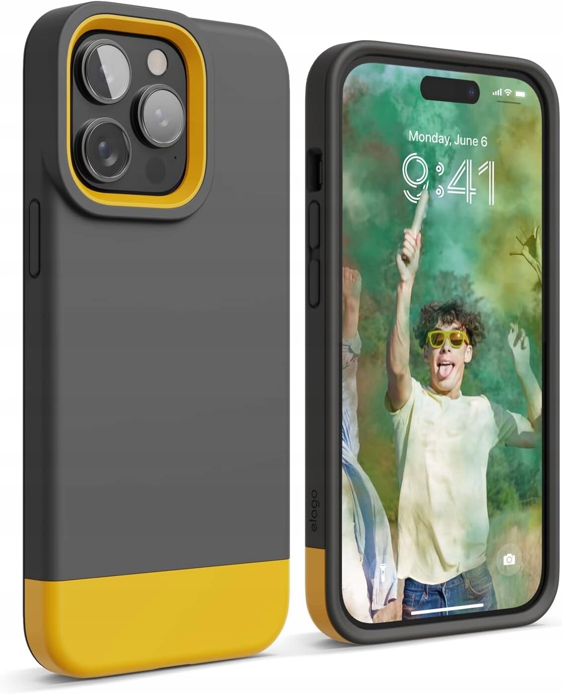 elago Pouzdro Glide pro iPhone 14 Pro Max absorbující nárazy Ochrana fotoaparátu