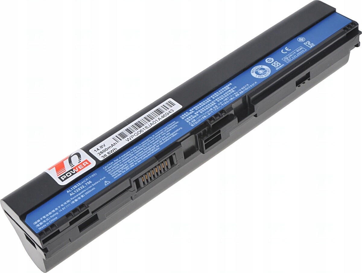 Baterie T6 Power pro Acer Aspire One 756 série