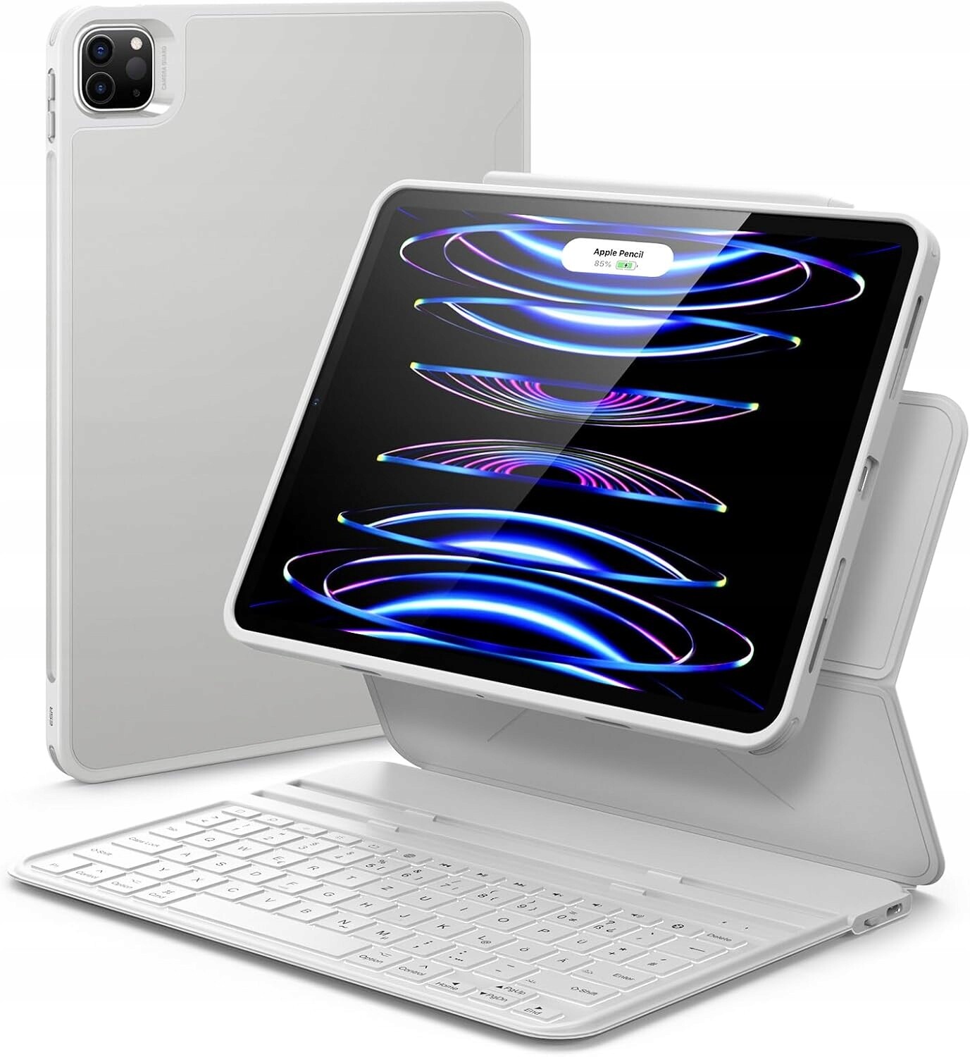 Klávesnice pro iPad Pro 11/Air 5/4 Esr pouzdro Qwertz