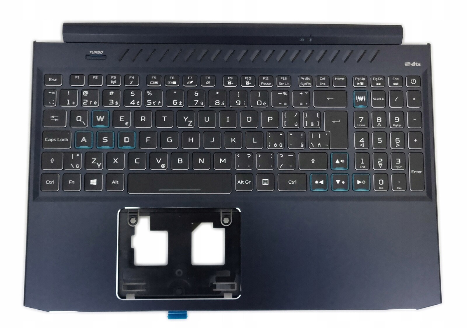 Klávesnice Acer Predator Helios 300 PH315-53 RTX3060 RTX3070 Česká