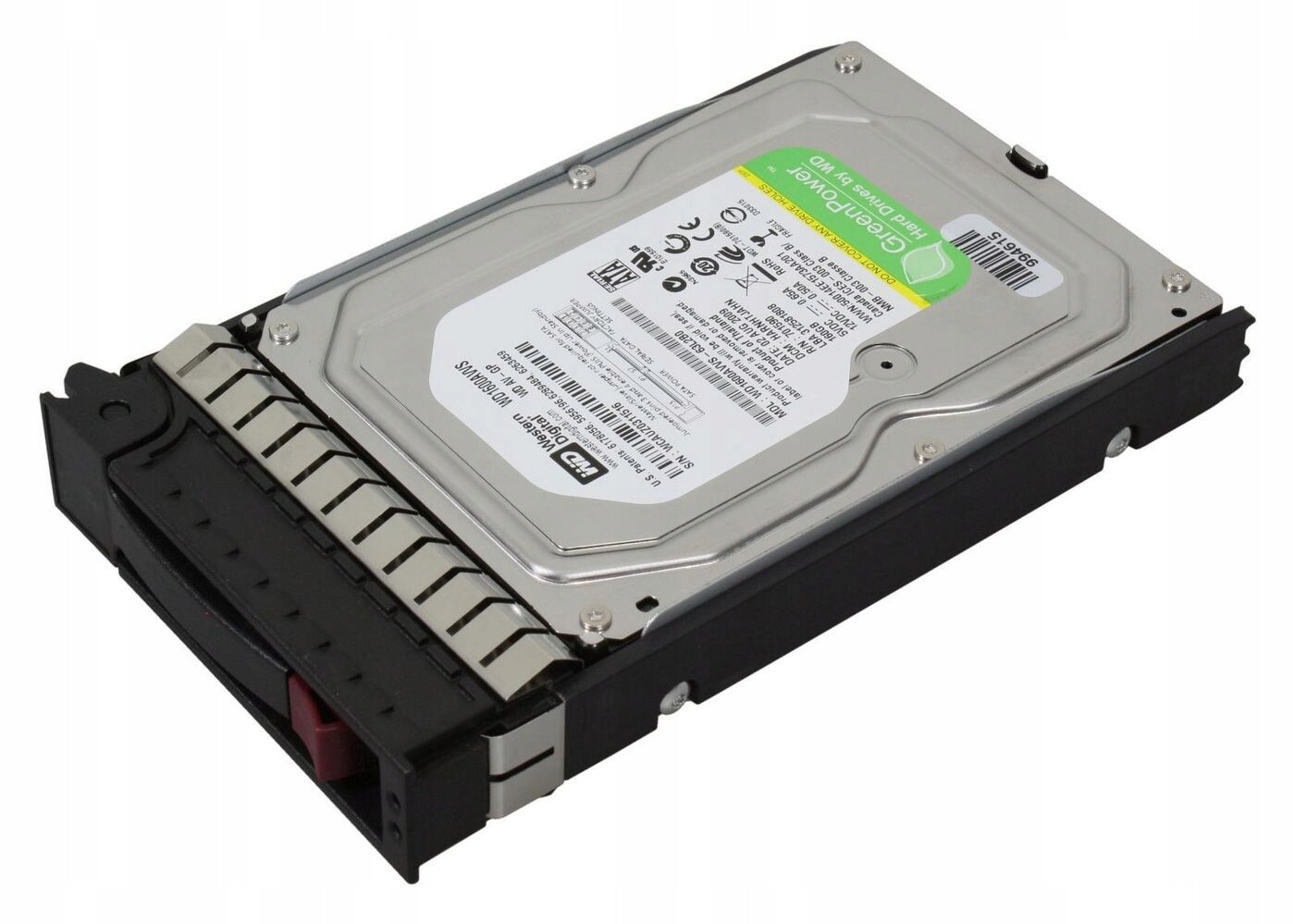 Hewlett Packard Enterprise DRV,HDD,160GB,SATA,ISS,HS