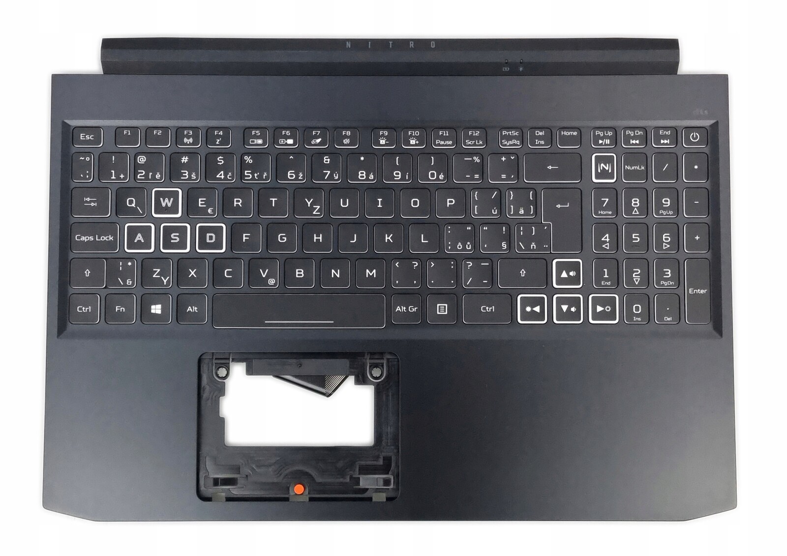 Nové Pouzdro Klávesnice Acer Nitro 7 AN715-52 GTX1660 RTX2060 Česká