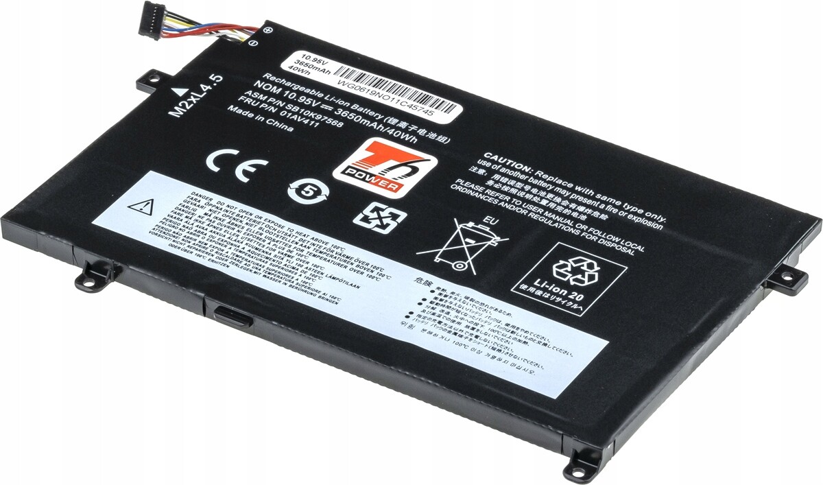Baterie T6 Power pro Lenovo ThinkPad E475 20H4
