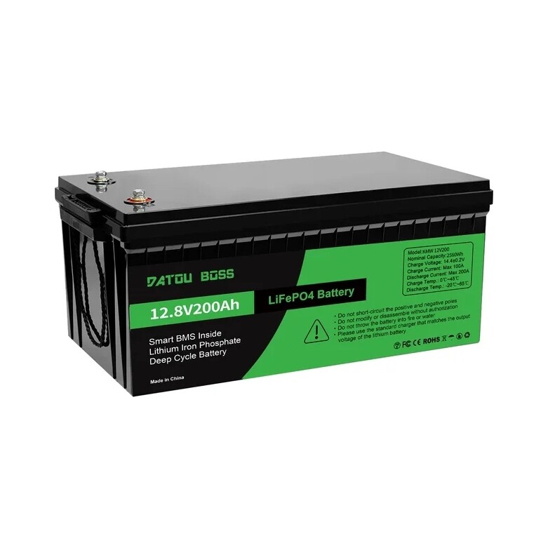 Akumulátor LiFePO4 12V 200Ah 2560W – lepší než Agm, pro karavan, loď, s Bms