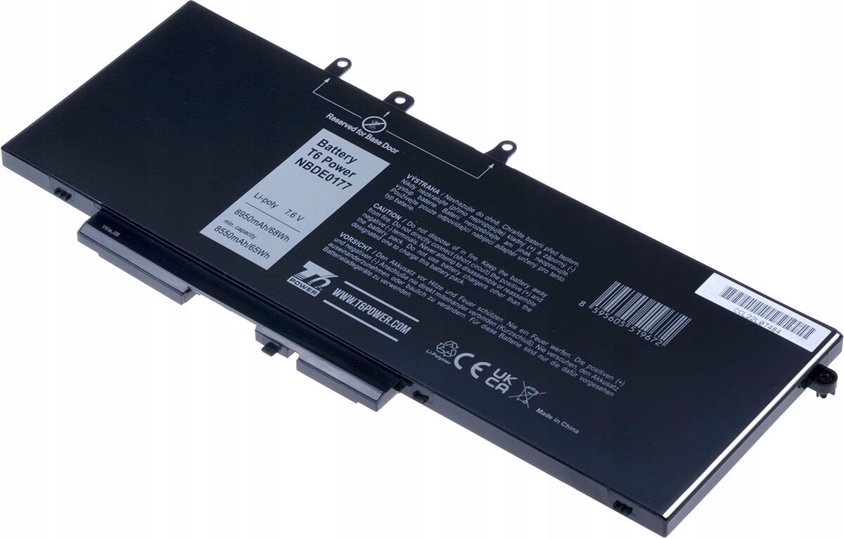 Baterie T6 Power pro Dell Latitude 15 5580