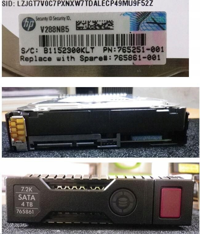 Hewlett Packard Enterprise Drv 4 Tb 6G 7.2K 3.5 Sata