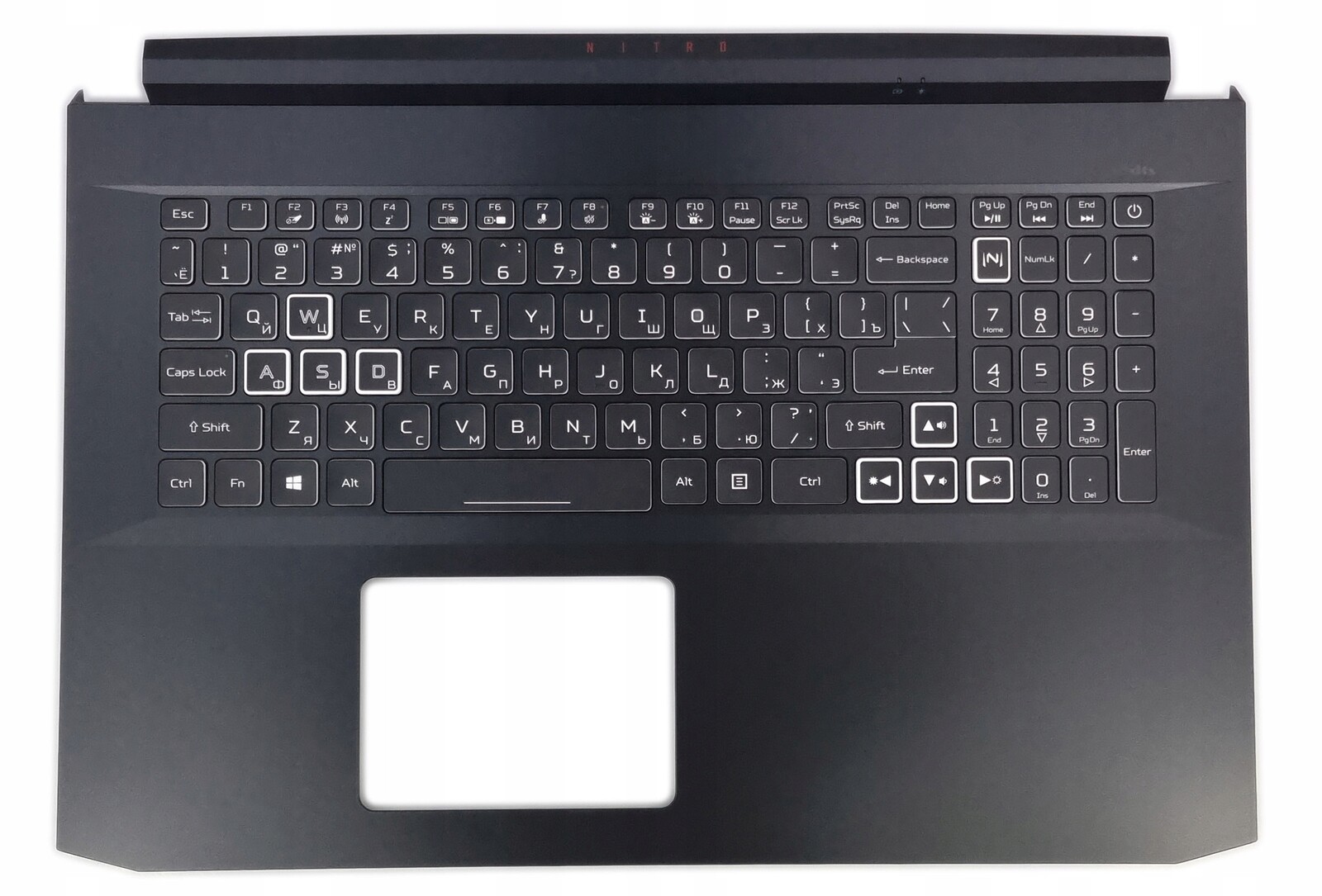 Nová Konstrukce Klávesnice Acer Nitro AN517-54 Rtx 3070 Ruská
