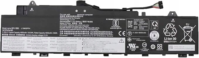 Baterie pro notebook Lenowo L19M3PF4