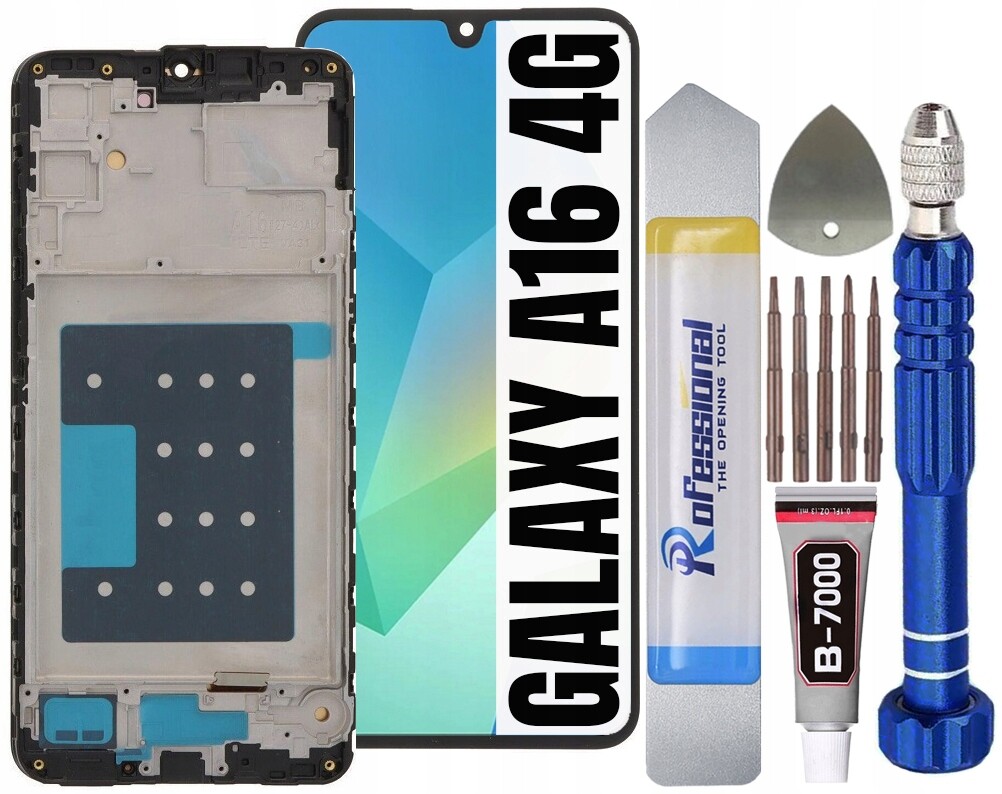 Displej Pro Samsung Galaxy A16 4G A165 Oled Plný (full) Displej +rámeček