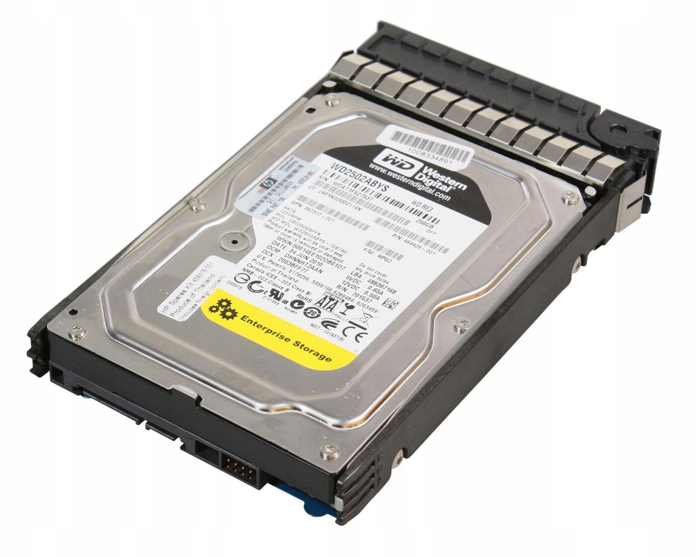 Packard Enterprise 250GB Hotswap Sata