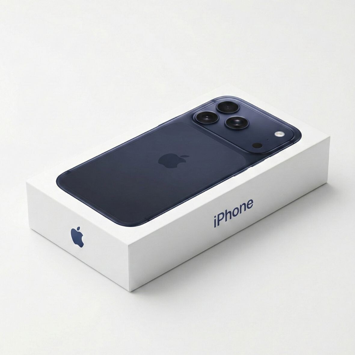 Krabička pro iPhone 17 Pro Max Deep Blue A3257 Modrá