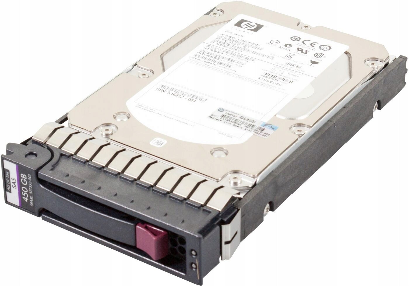 Packard Enterprise 450GB 3.5 Inch 15.000Rpm