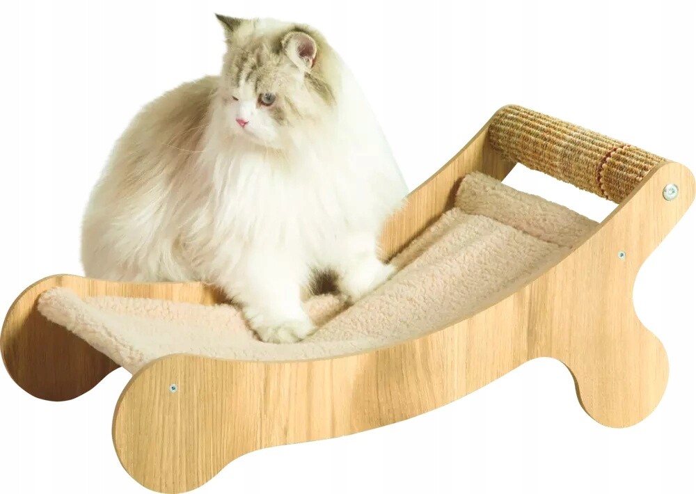 Zolux Škrabadlo pro kočky lehátko Boreal béžové