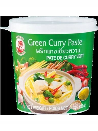 Zelená kari pasta 1 kg Cock