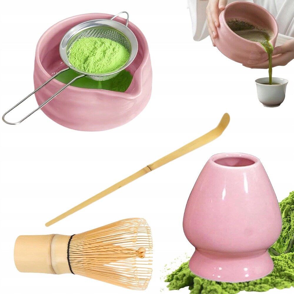 Dárková Sada Na Čaj Matcha Vařič Čaje Matcha 5 Ks