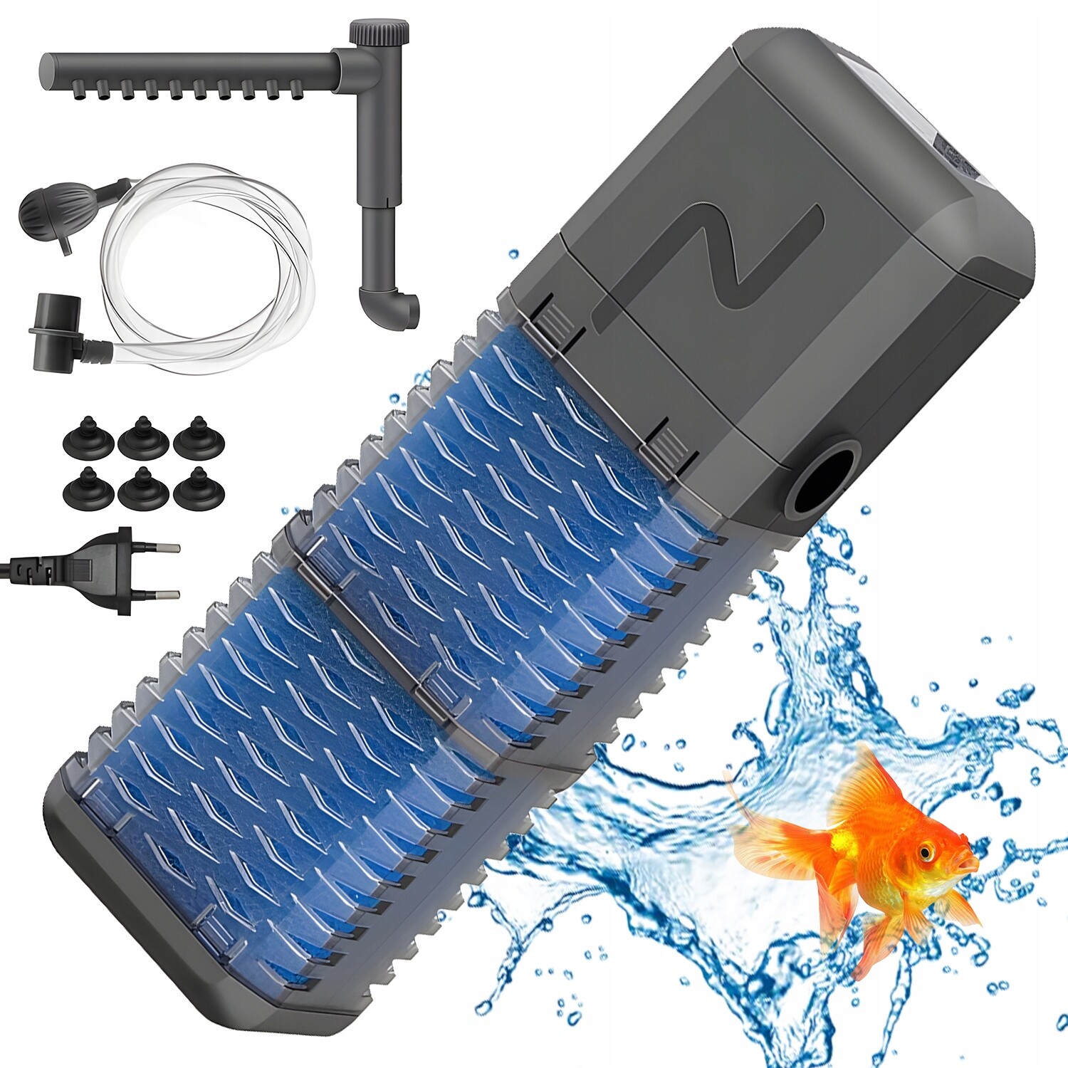 Vnitřní Filtr Se Stříkací Tyčí 800 L/h Pro Akvárium Do 250 L Akvária