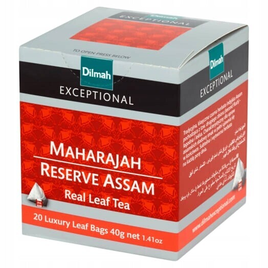 Dilmah Exceptional Čaj černý Assam 20 sáčků ex.
