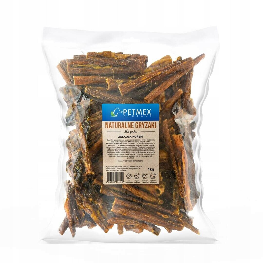 Petmex Koňský žaludek Přírodní kousátko Psí Pamlsek 1 kg