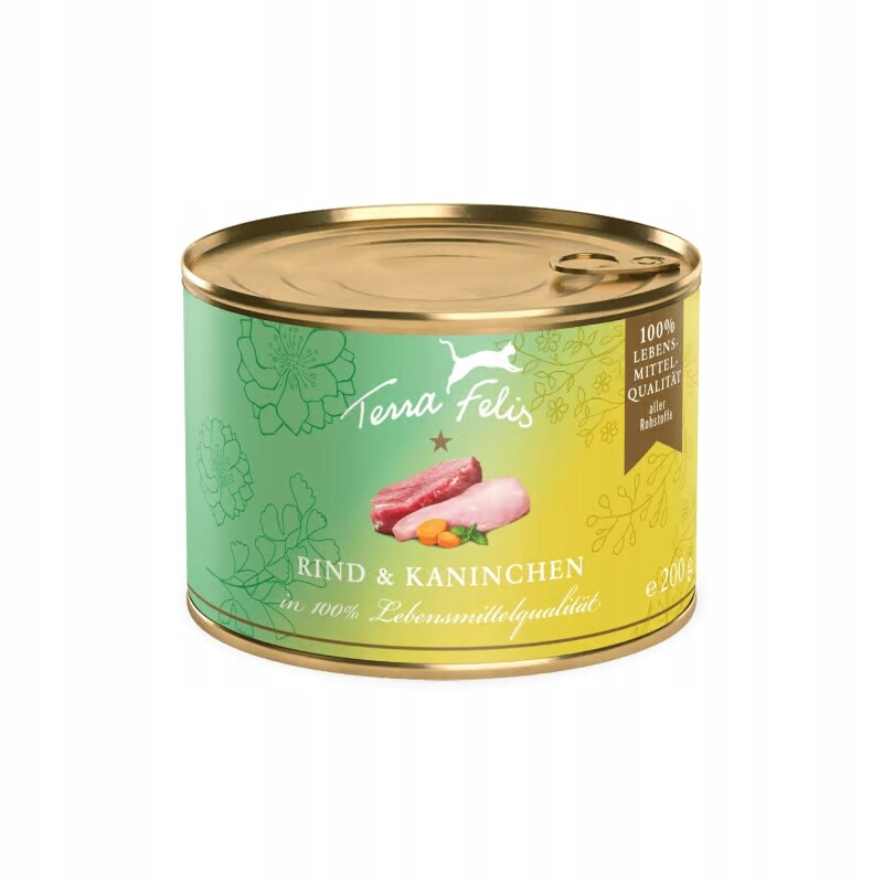 3x Terra Felis Hovězí maso s králíkem 200 g