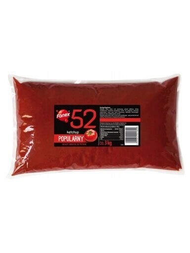 2x Kečup populární Fanex 3 kg
