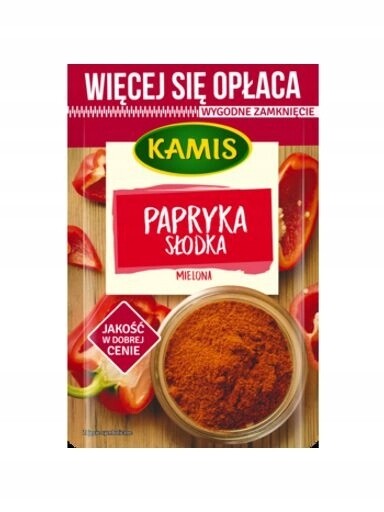 8 x Kamis Family sladká mletá paprika 50 g