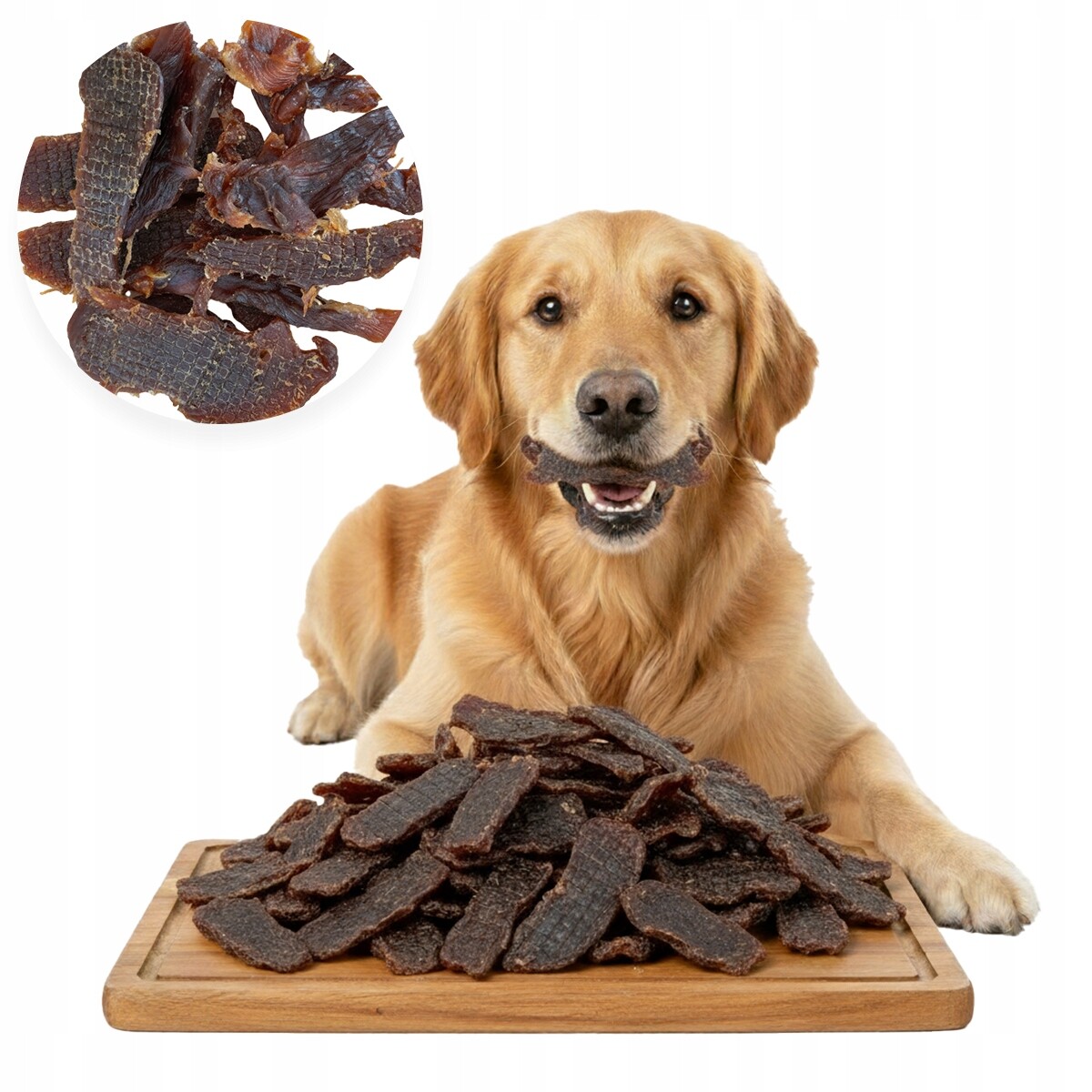 Pamlsek Kuřecí Panenka Filé z kuřecího masa 1 kg Přírodní Pochoutka Pro Psa