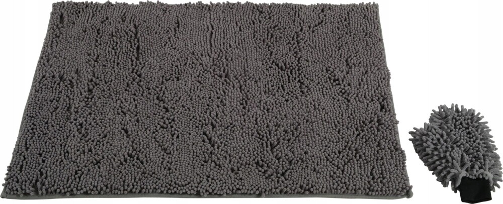 zolux koberec ručník pro psa šedý mikrovlákno 100x70