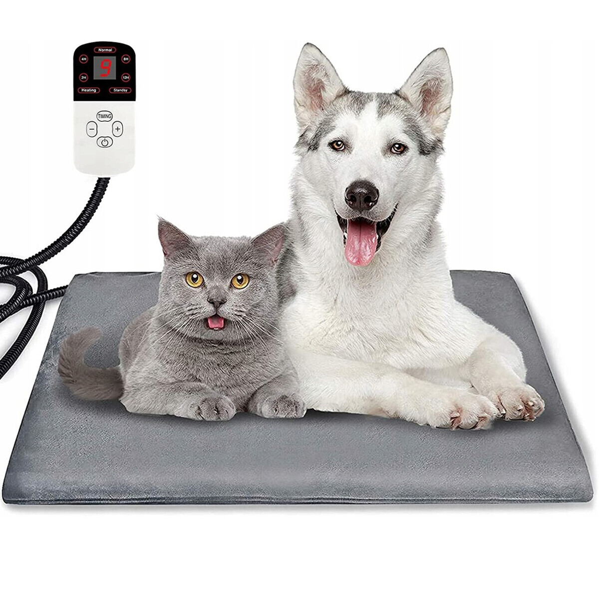 Vyhřívací Podložka Pro Zvířata S Konstantní Teplotou, Měkká Tepelná Deka, 4 Časovače