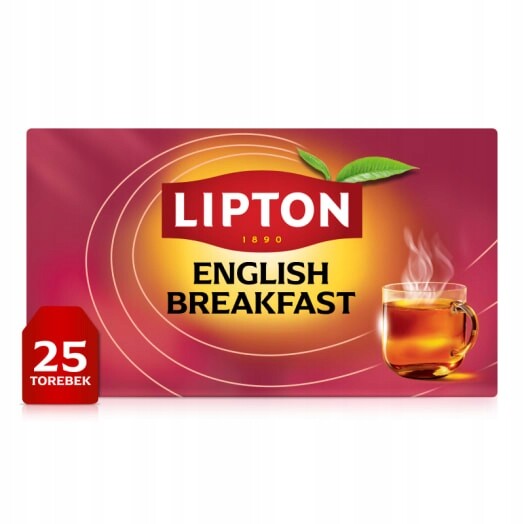 Lipton Čaj černý English Breakfast 25 sáčků ex.