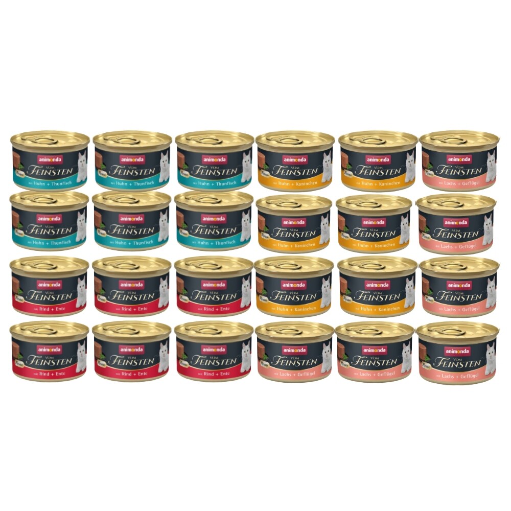 Animonda Vom Feinsten Pěna mix chutí 24x85 g