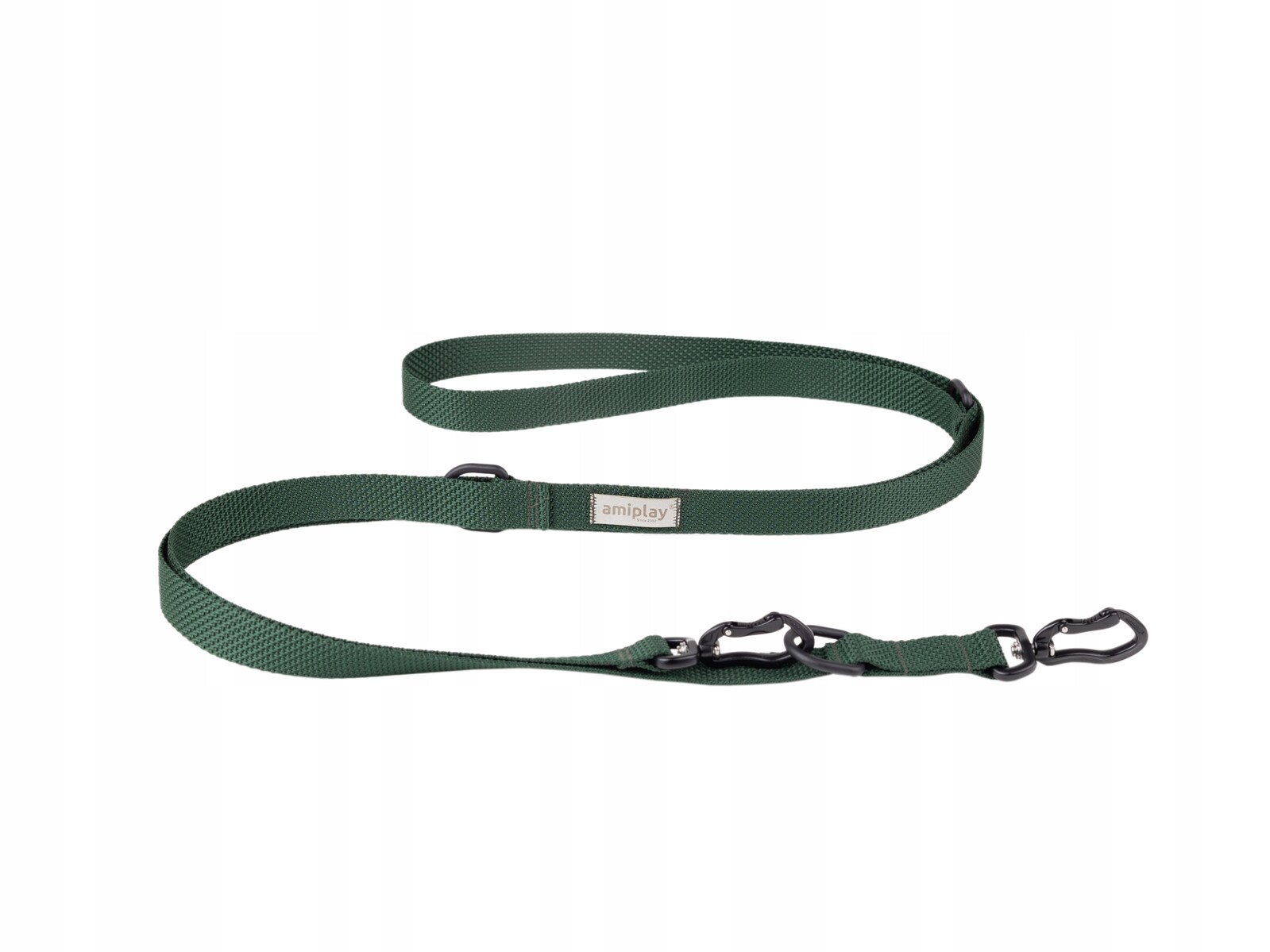 Vodítko Zelená páska 2,5 m Amiplay M