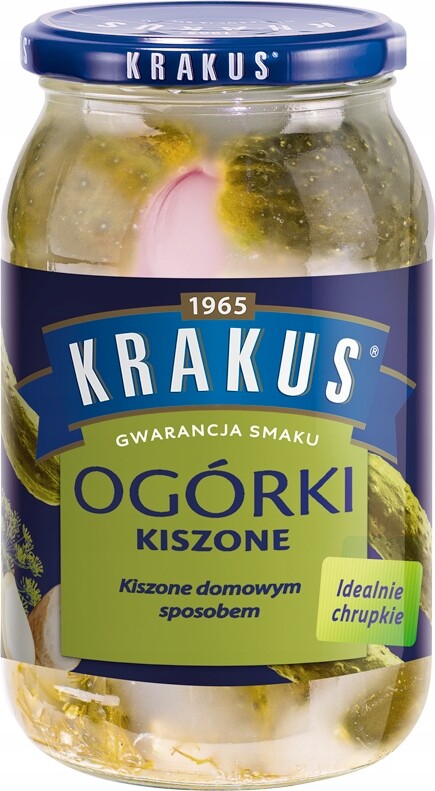 Krakus Kysané okurky 860 g