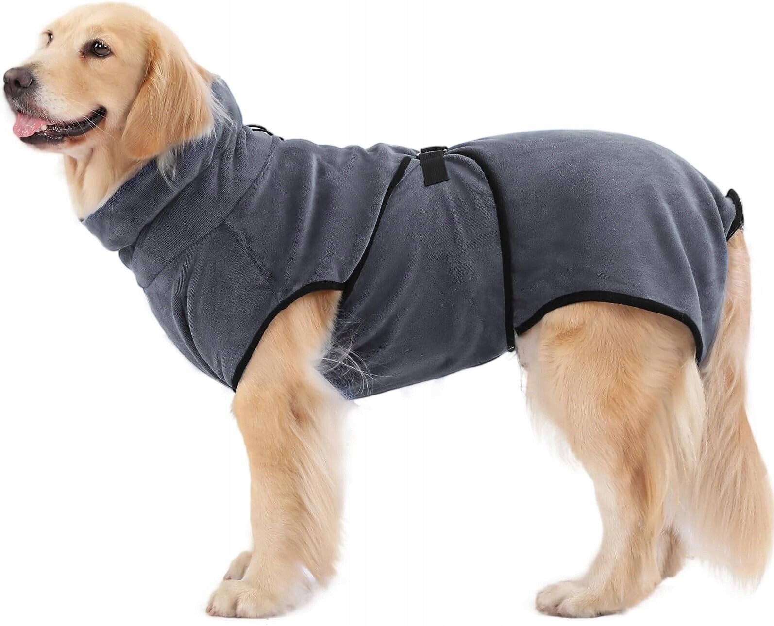 Župan pro psa Pettom PTM425067 XL Šedý, rychleschnoucí