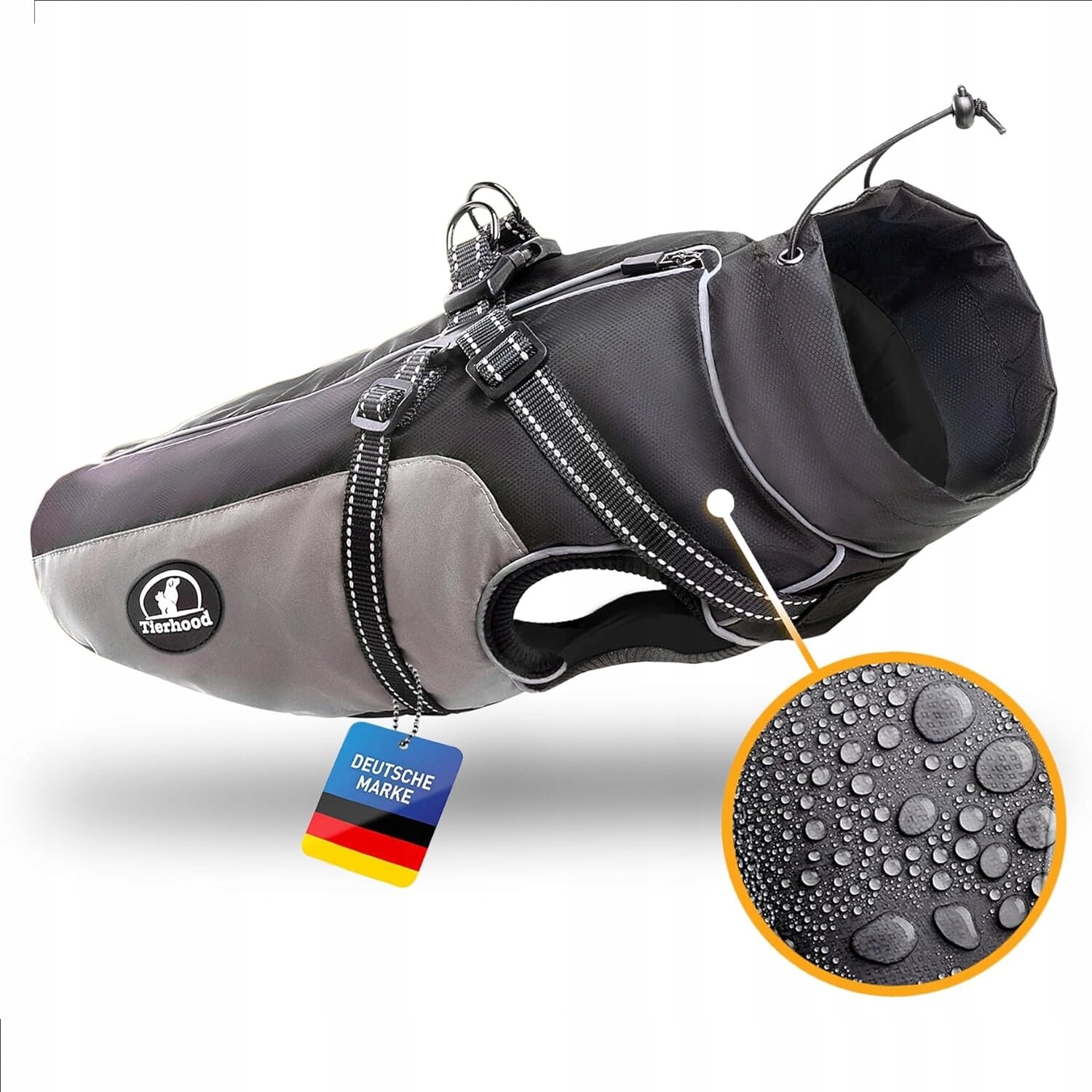 Bunda Tierhood šedá Xs- S