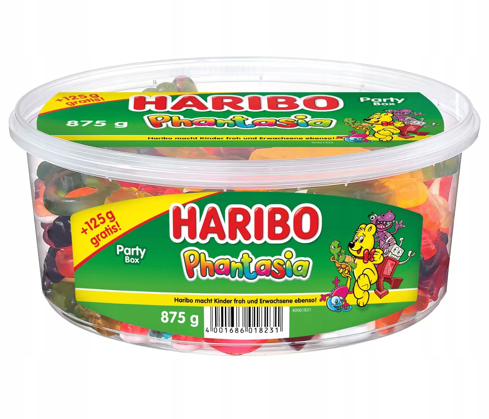 Haribo Phantasia želé bonbony zvířátka Party Box 875g