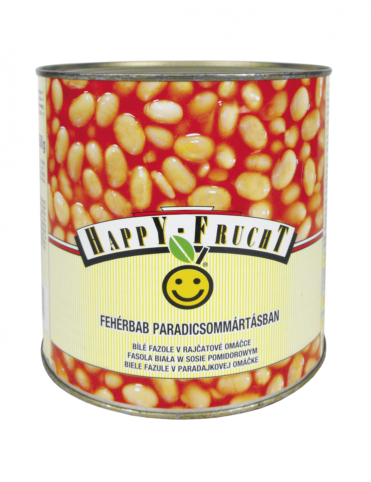 Happy Frucht Fazole bílá v rajčatové omáčce 2620 g