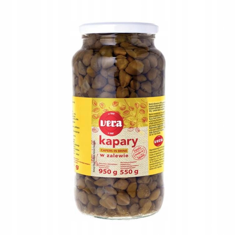 Kapary v nálevu 900/550 g Vera