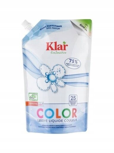 2x Klar Tekutý prací prostředek Eco 1,5 l