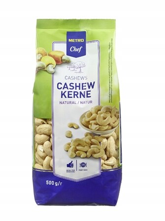 Metro Chef Kešu ořechy 500 g