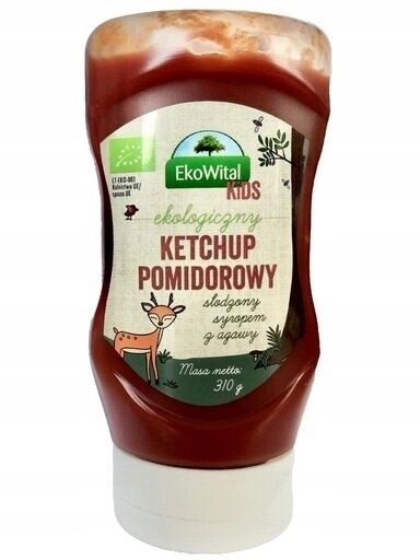 4x Kečup pro děti Bio 310 g